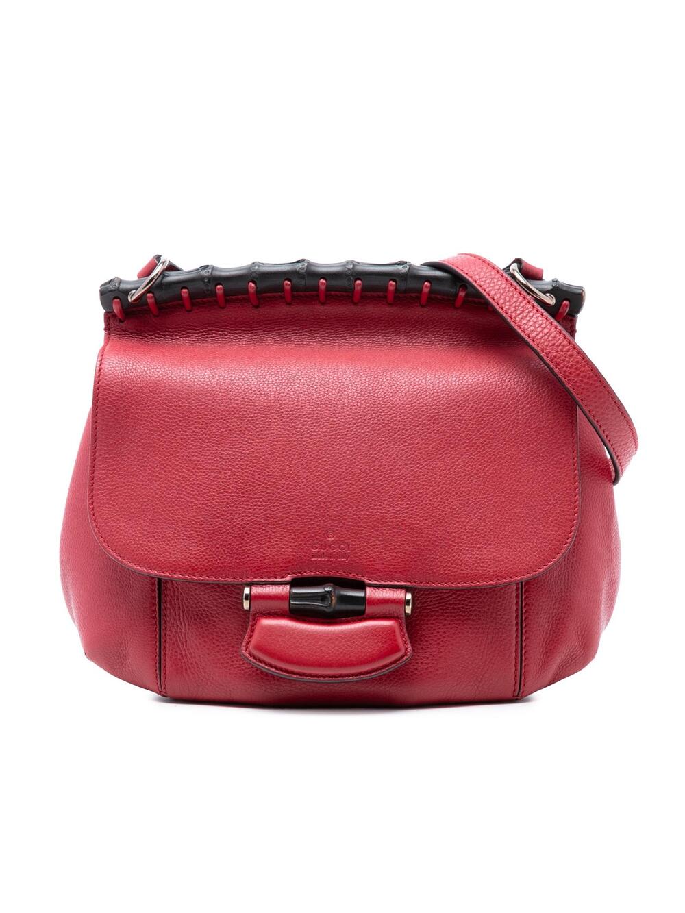 Gucci Medium Leather Bamboo Nouveau #351569G52B